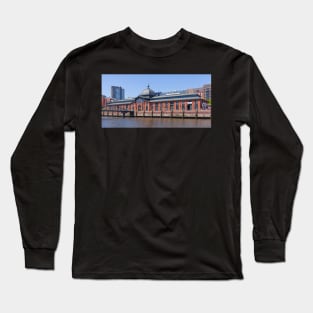 Fish auction hall, fish market, Altona, Hamburg, Germany, Europe Long Sleeve T-Shirt